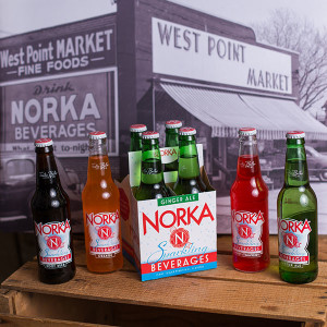 Norka Sparking Beverages are among local products with a strong Akron identity.